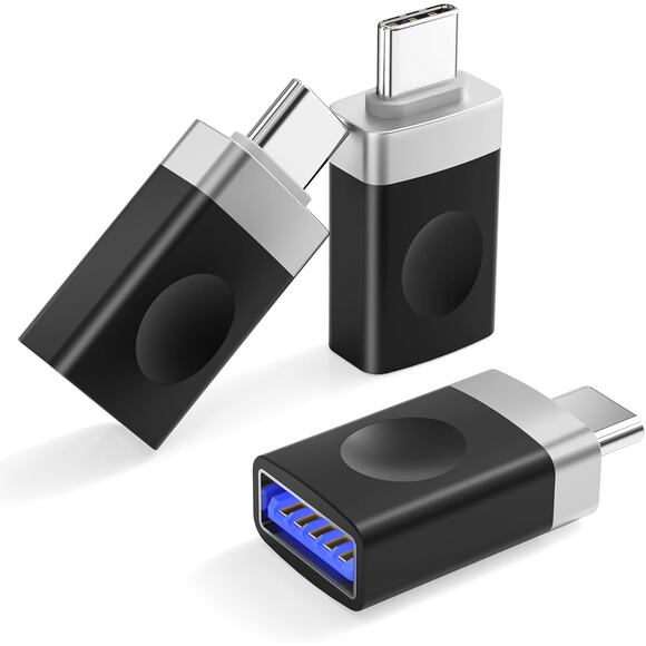 USB C to USB Adapter 3Pack Type C Male to USBA 3.0 Female - Picture 1 of 7